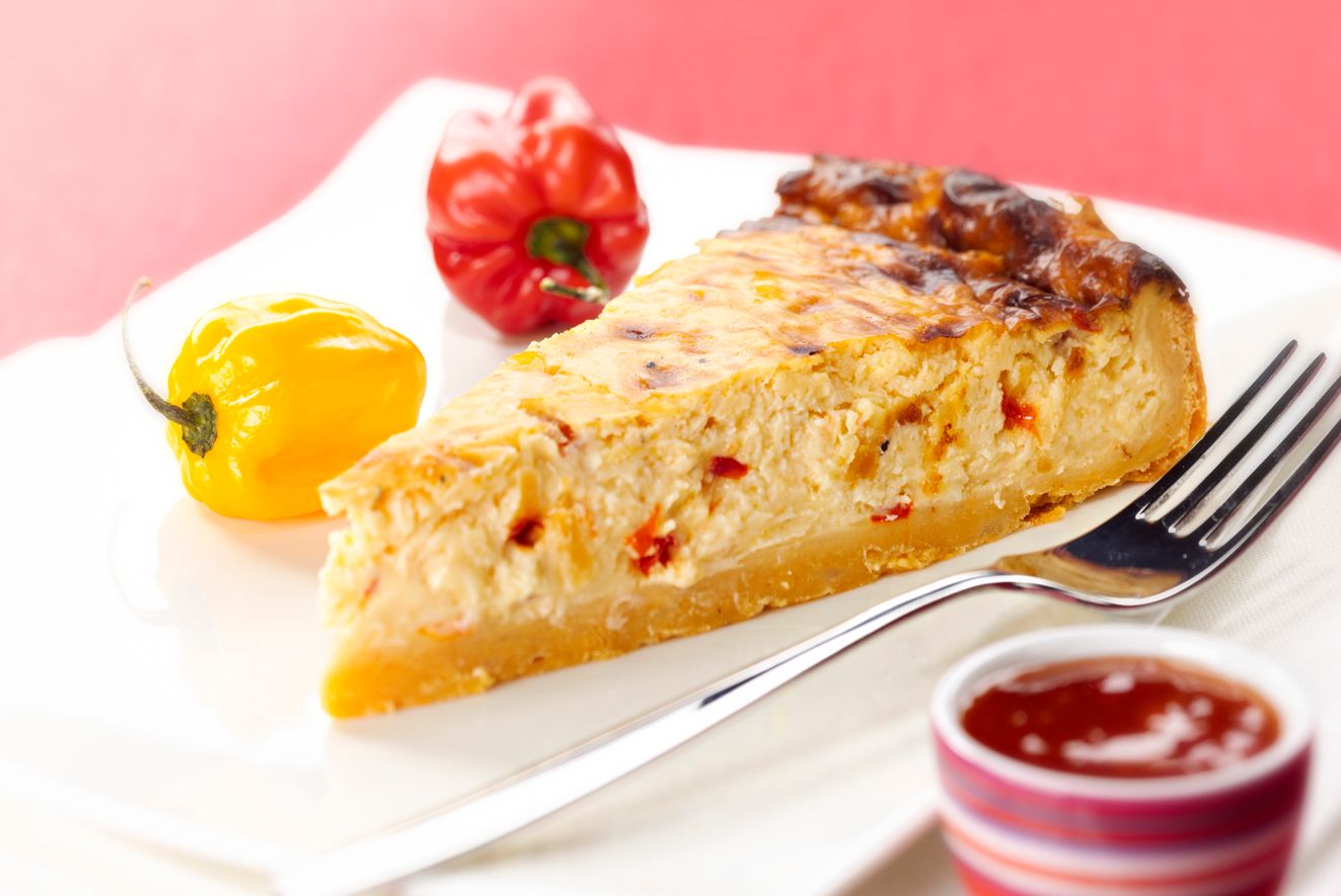 Chili-juustopiirakka