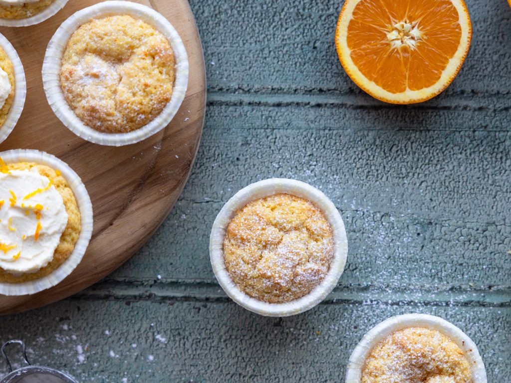 Helpot appelsiini-muffinssit